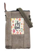 Be Kind Retro Recycled Tent Small Crossbody
