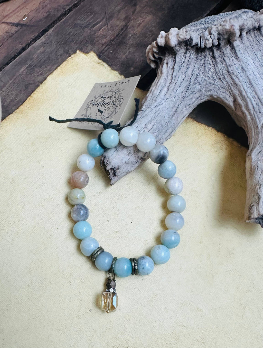 Amazonite Hoop-Ear