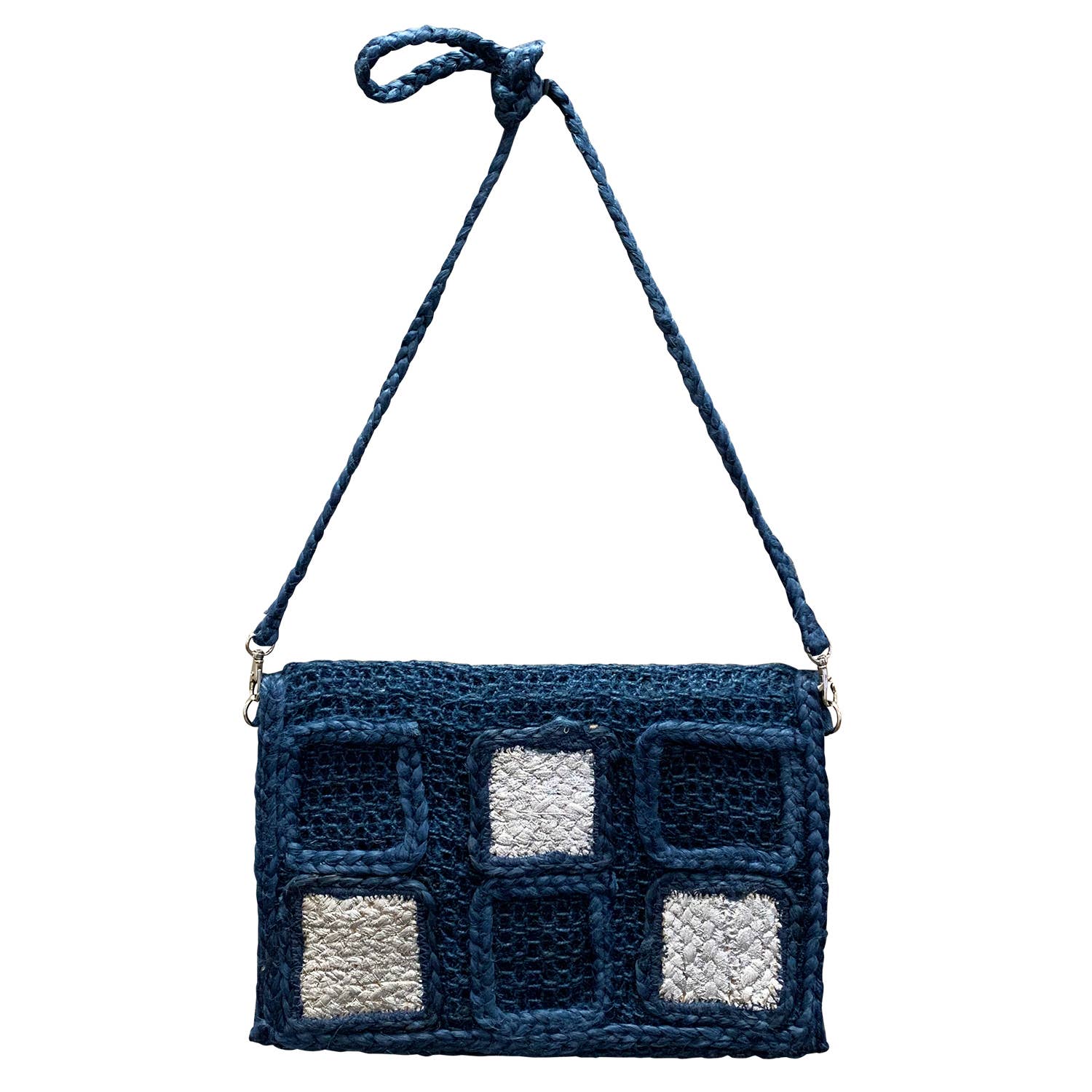 SALE $4 (Regularly $14) Jute Squares Crossbody