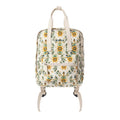 Pine Meadow Cotton & Leather Crossbody Bag in Mustard Cream