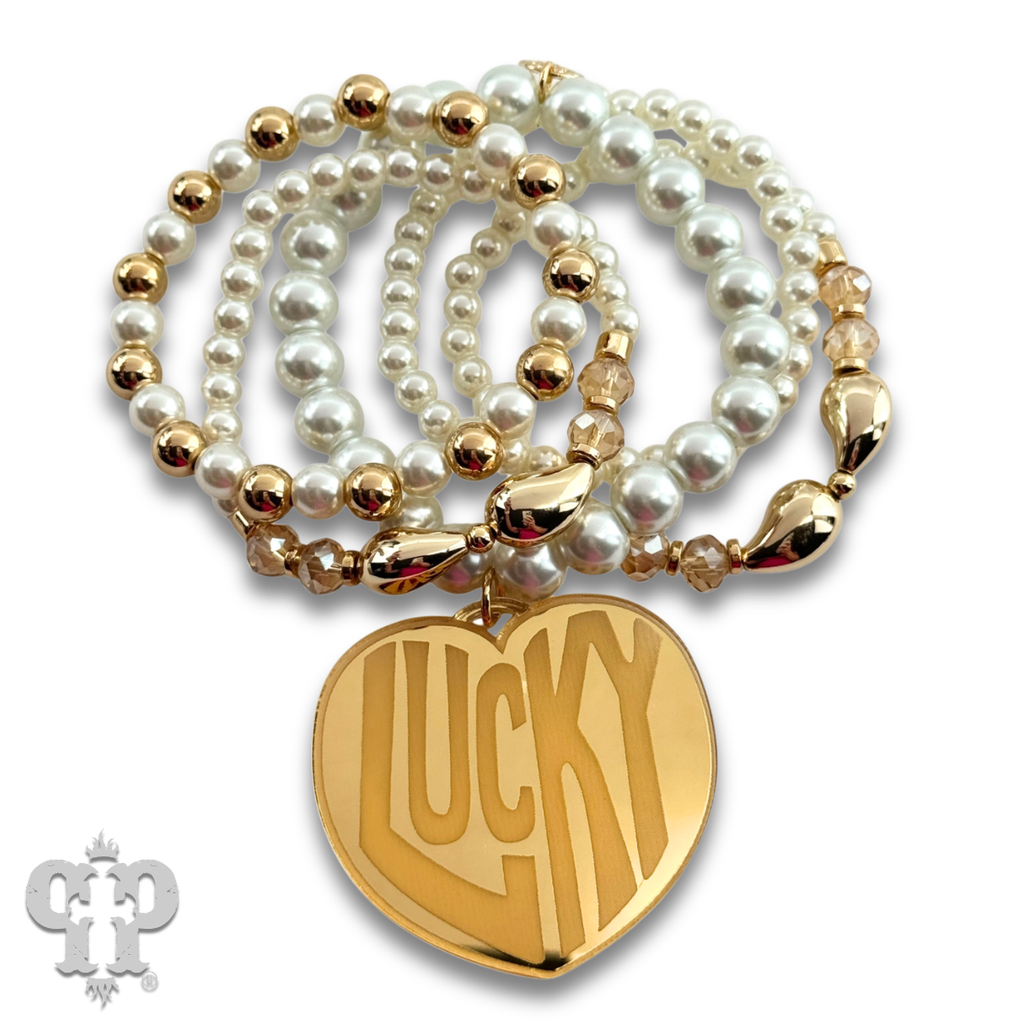 Lucky Heart charm bracelet