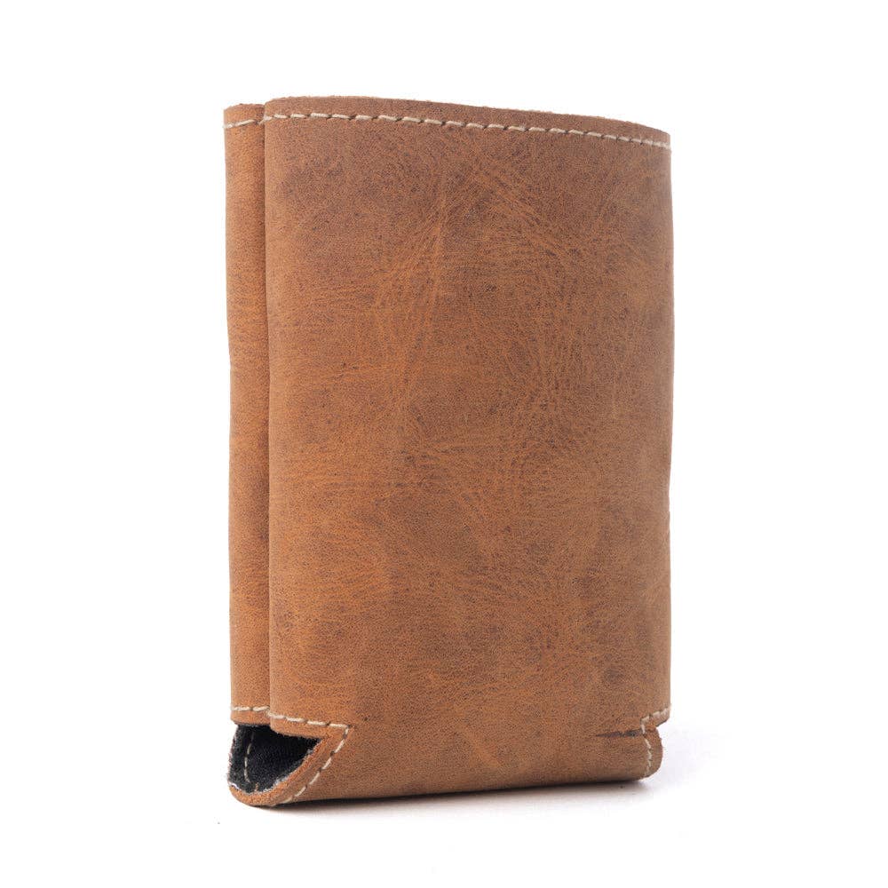 Birch Valley Hairon Leather Beer Can Holder Variant Combo