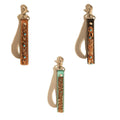 River Glen Handtooled Hairon Leather Key Fob Variant Combo