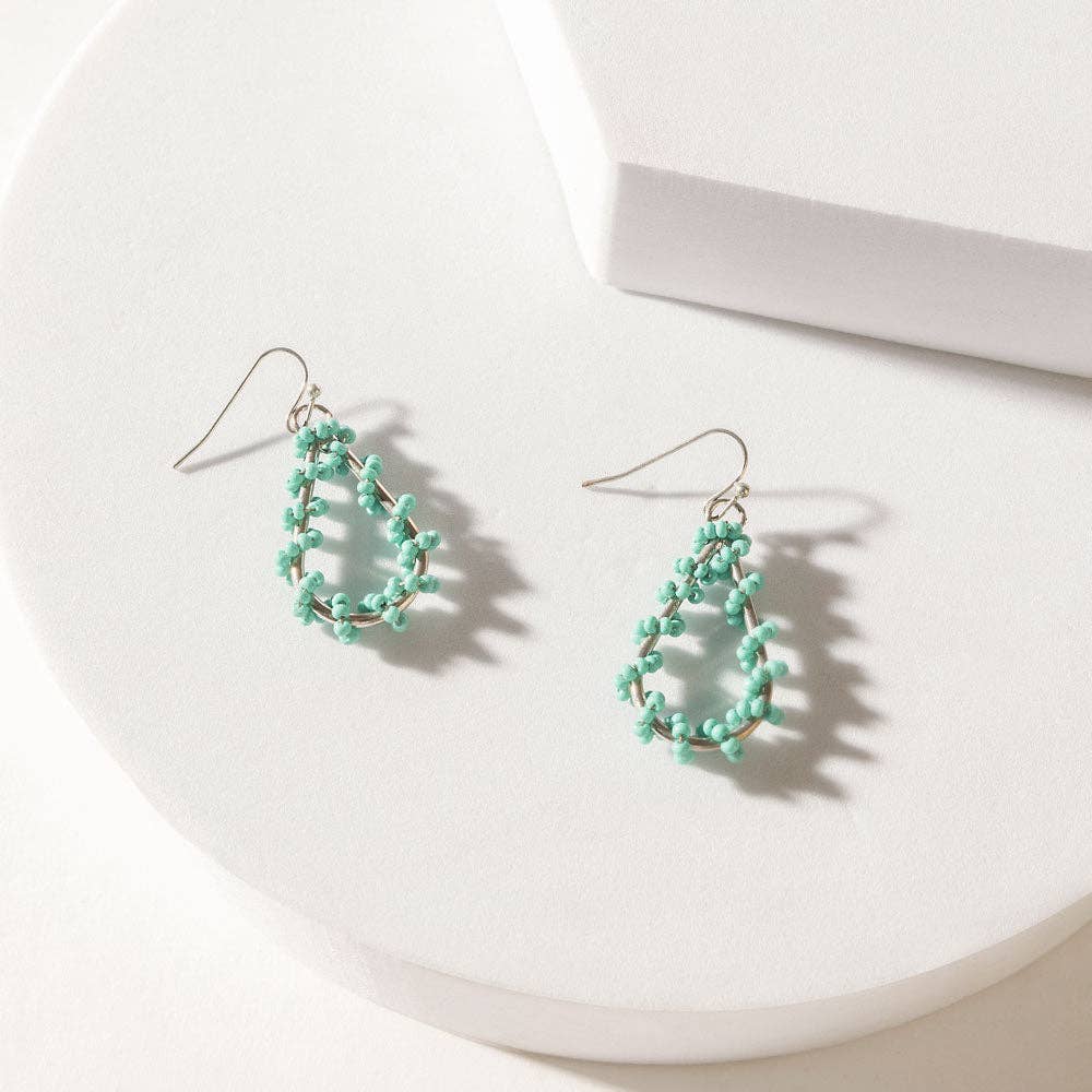 Turquoise Trails & Silver Tales Set of 16 Earrings