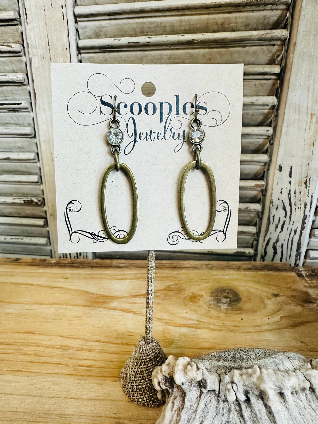 Bronze Crystal - Ear