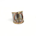 Mixed Metal Cuff Ring