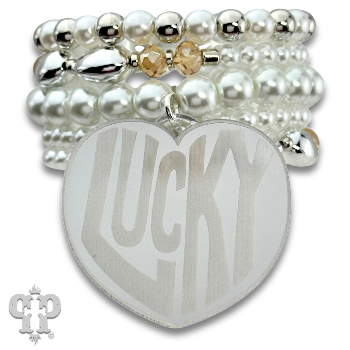 Lucky Heart charm bracelet