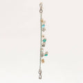 Seaside Relic Bag Charm in Lagoon Blue