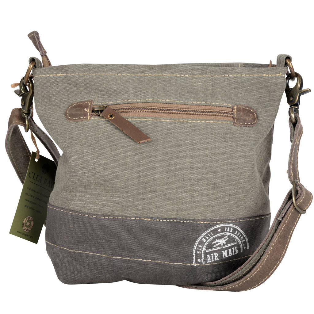 Army Eco-Friendly Canvas Women's Messenger Bag