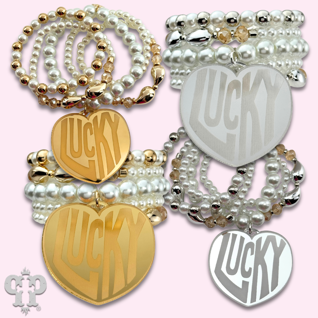 Lucky Heart charm bracelet