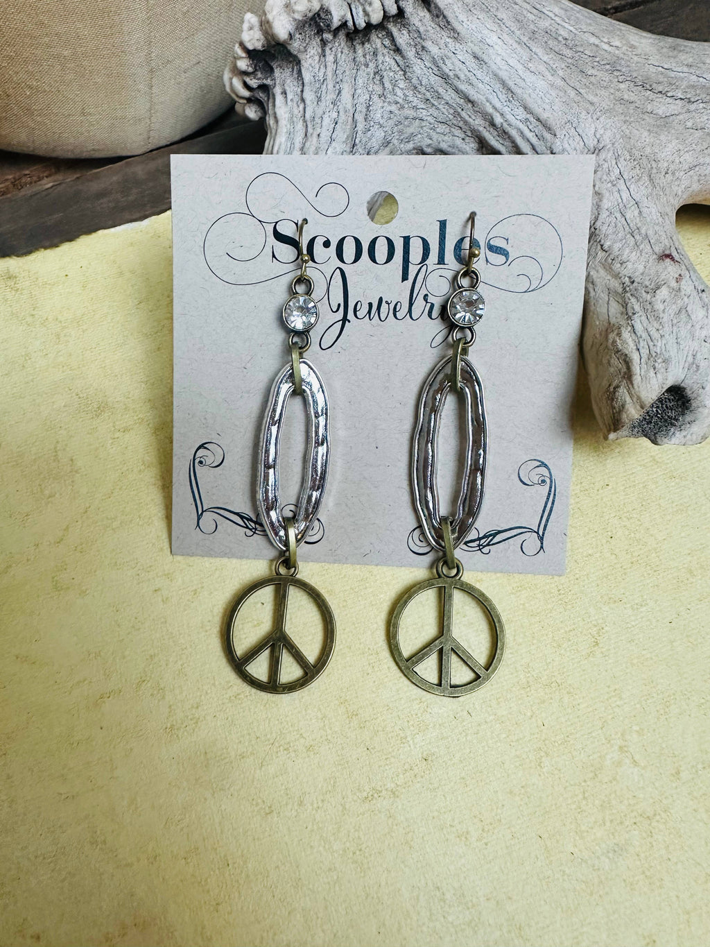 Two Tone Crystal Peace 