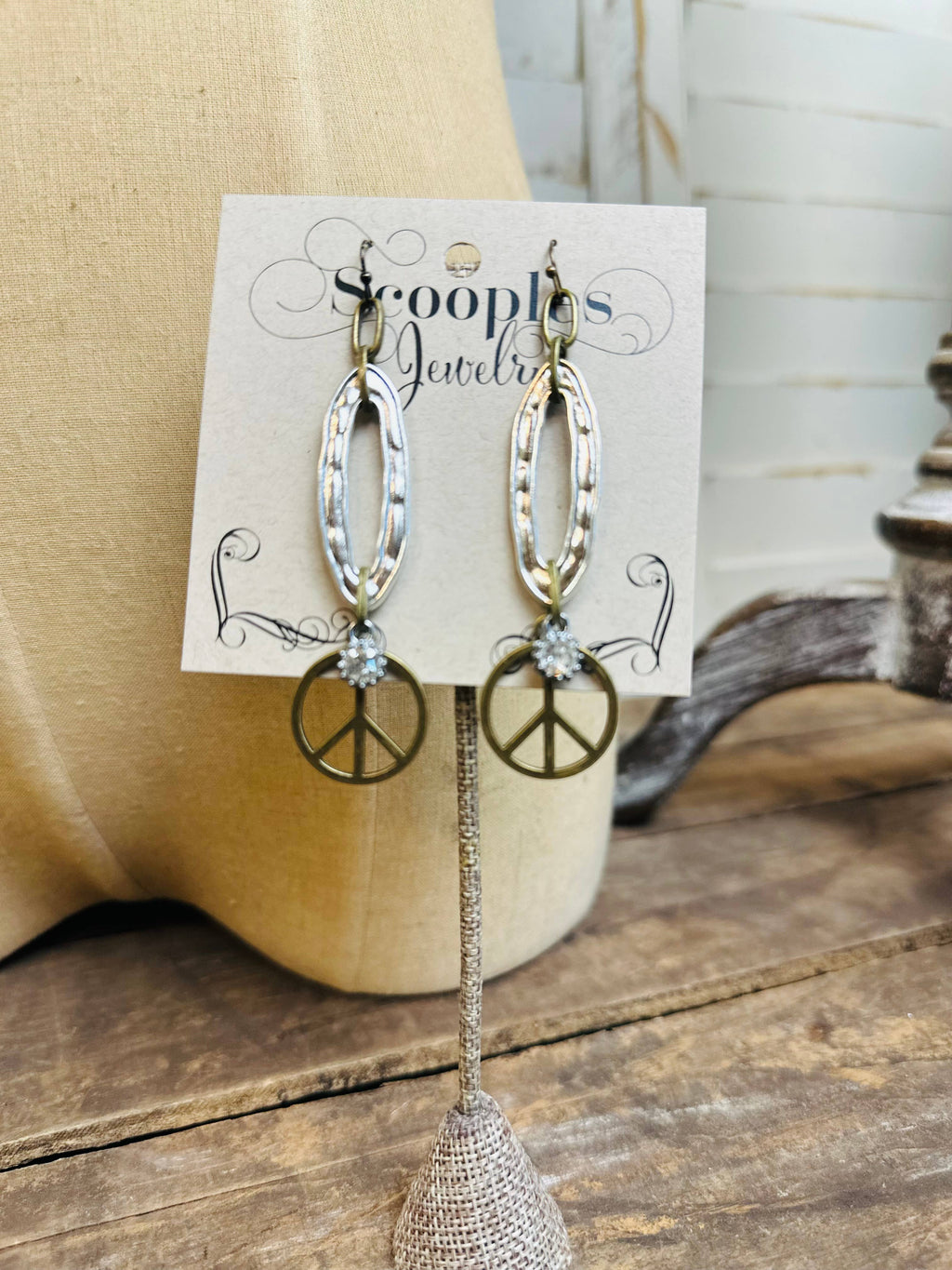 Two Tone Crystal Peace 