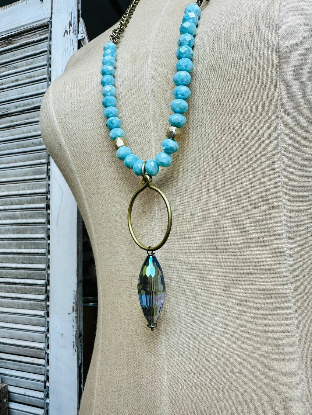 Aqua Sorbet Crystal-Ear