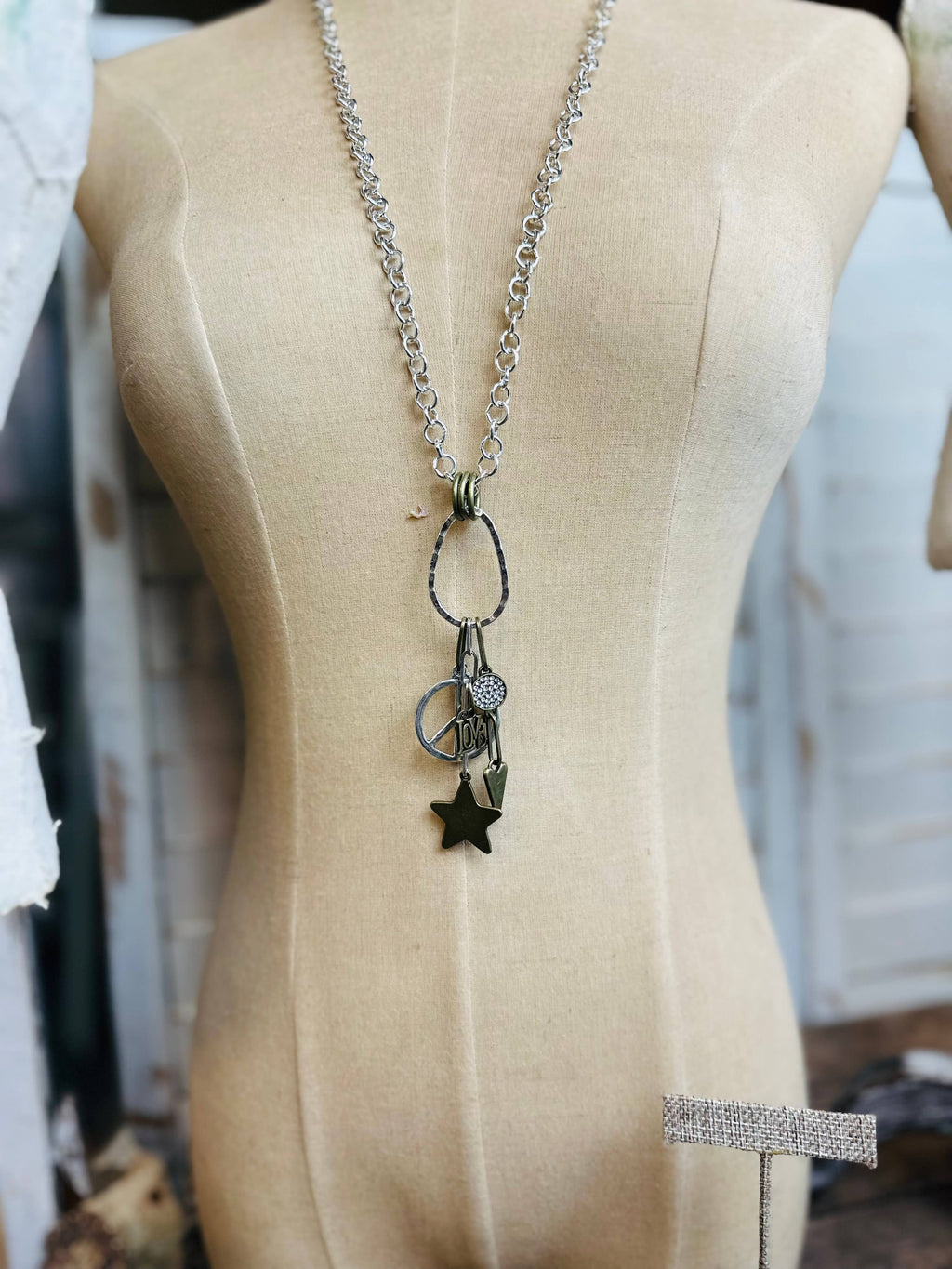 Two Tone Crystal Peace 