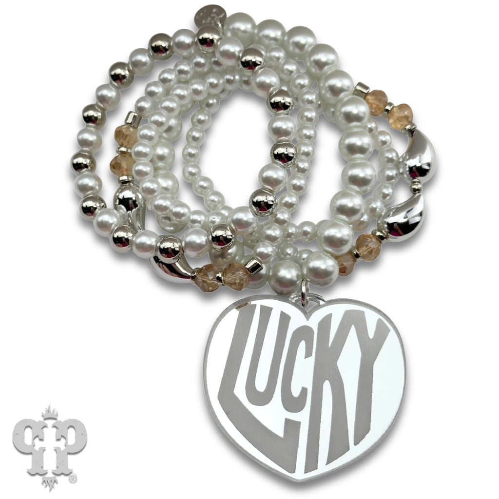 Lucky Heart charm bracelet