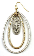 RM251 ER-Graduated Teardrops w/Dangle