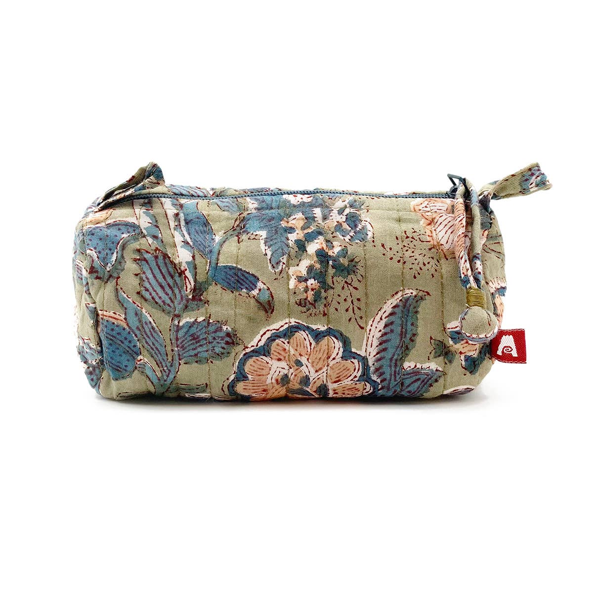 Serenity Personal Accessory Bag - Block Printed Cotton