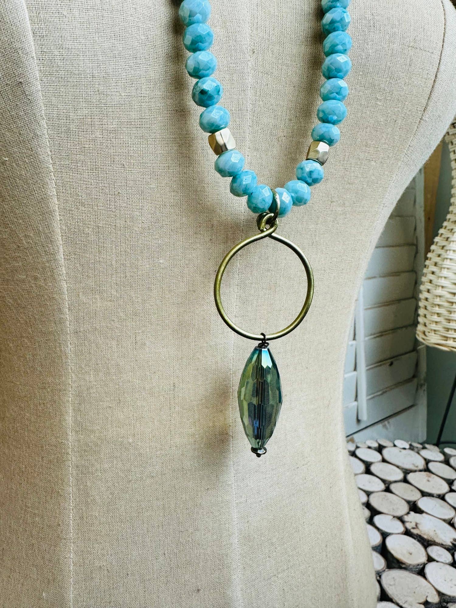 Aqua Sorbet Crystal-Ear